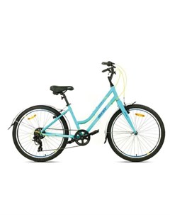 Велосипед cruiser 1 0 w 26 13 5 2022 голубой Aist