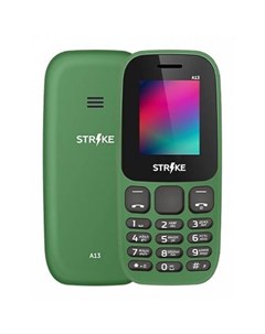 Мобильный телефон a13 зеленый Strike