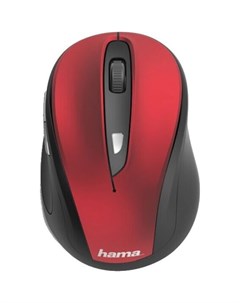 Мышь mw 400 красный Hama