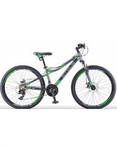 Велосипед navigator 410 md v010 lu082934 черный зеленый Stels