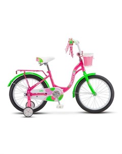 Велосипед jolly 18 v010 lu084749 пyрпурный зеленый Stels