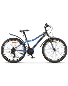 Велосипед navigator 410 v v010 lu082935 чёрный синий Stels