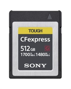 Карта памяти cfexpress type b ceb g512 512gb Sony