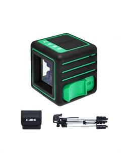 Лазерный нивелир cube 3d green professional edition a00545 Ada instruments