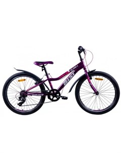 Велосипед rosy junior 1 0 24 2022 фиолетовый Aist