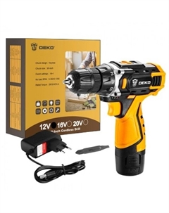 Дрель-шуруповерт DKCD12FU-Li (063-4100) с 1-м АКБ Deko