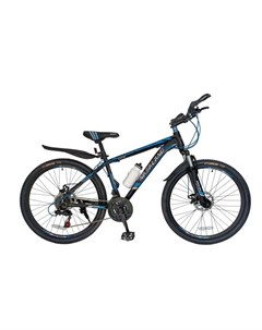 Велосипед 6123m b 26 р 16 черный синий Nasaland