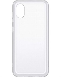 Чехол для телефона Galaxy A03 Core Soft Clear Cover прозрачный EF QA032TTEGRU Samsung