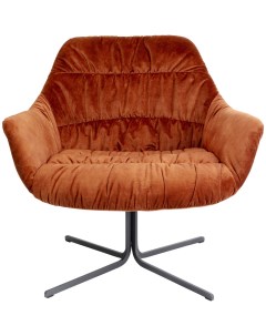Кресло вращающееся bristol красный 83x79x76 см Kare