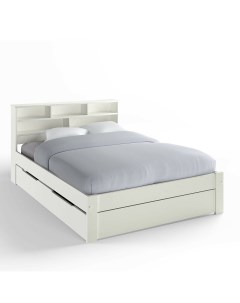 Кровать nikko белый 146x92x211 см Laredoute