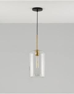 Подвесной светильник scrum прозрачный 31 см Moderli