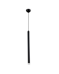 Светодиодный подвесной светильник siento черный 50 см Moderli