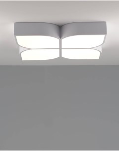 Люстра потолочная светодиодная agnes белый 50x9x50 см Moderli