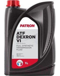 Трансмиссионное масло Original ATF Dexron VI 1л Патрон