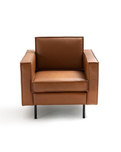 Кресло peter коричневый 84x84x85 см Laredoute