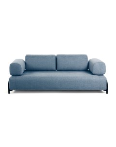 Модуль трехместного дивана compo синий синий 232x82x98 см La forma