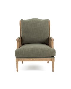 Кресло cenusa зеленый 75x98x87 см Laredoute