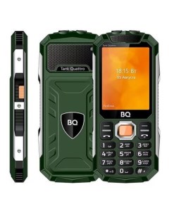Мобильный телефон bq 2819 tank quattro зеленый Bq-mobile