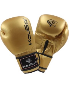 Боксерские перчатки KO600 14 золото Kougar