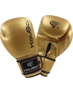 Боксерские перчатки KO600 4 золото Kougar