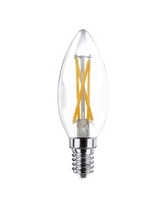 Лампа светодиодная филаментная С35 F 4Вт E14 4000K LED Ultra