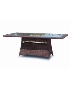 Обеденный стол ebony коричневый 200x75x100 см Skyline