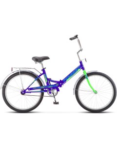 Велосипед Oscar 24 р 14 синий зеленый Pioneer