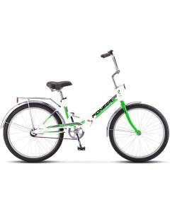 Велосипед Oscar 24 р 14 белый зеленый черный Pioneer