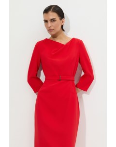 Платье в красном оттенке Vassa&co