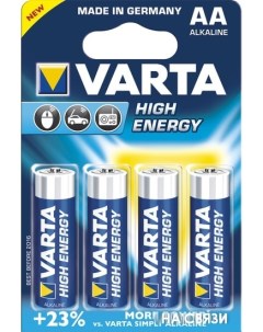 Батарейки High Energy AA 4 шт Varta