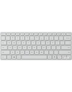 Клавиатура Designer Compact Keyboard белый Microsoft