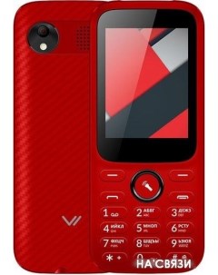 Мобильный телефон D555 красный Vertex