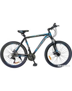 Велосипед 6031M 26 р 21 2021 черный синий Nasaland