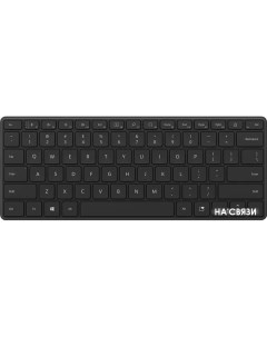 Клавиатура Designer Compact Keyboard черный Microsoft