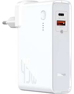 Портативное зарядное устройство GaN PPNLD C02 10000mAh белый Baseus