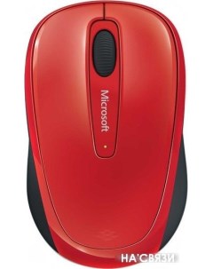 Мышь Wireless Mobile Mouse 3500 Limited Edition красный Microsoft