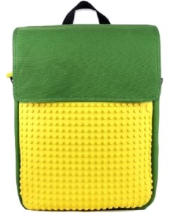 Рюкзак Canvas Top Lid Pixel WY A005 зеленый желтый Upixel
