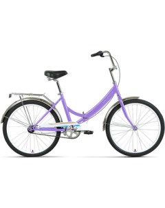 Велосипед Valencia 24 3 0 2022 фиолетовый Forward