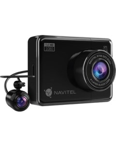 Автомобильный видеорегистратор R700 GPS DUAL Navitel