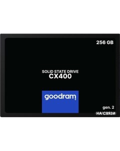 SSD CX400 gen 2 256GB SSDPR CX400 256 G2 Goodram