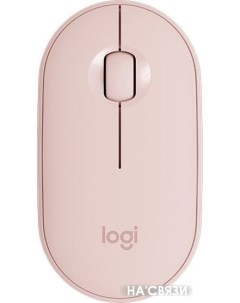 Мышь M350 Pebble розовый Logitech