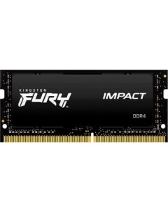 Оперативная память FURY Impact 16GB DDR4 SODIMM PC4 25600 KF432S20IB 16 Kingston