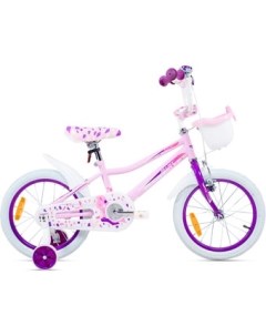 Детский велосипед Wiki 14 2021 розовый Aist