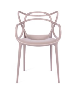 Комплект из 4 х стульев masters розовый 55x100x80 см Bradexhome