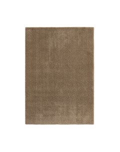 Ковер мягкий из микрофибры cirillo 120 170 коричневый 120x170 см Laredoute