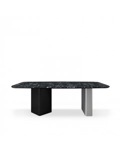 Обеденный стол nardi черный 160x75x80 см Ambicioni