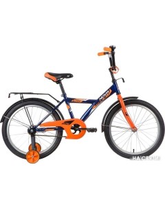Детский велосипед Astra 20 2020 203ASTRA BL20 синий оранжевый Novatrack