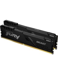 Оперативная память FURY Beast 2x16GB DDR4 PC4-25600 KF432C16BBK2/32 Kingston