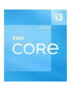 Процессор core i3 12100 box Intel