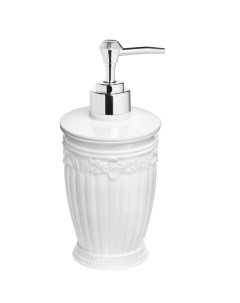 Дозатор для жидкого мыла настольный Elegance белый арт FS 41W Fora